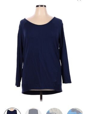 Athleta Studio CYA Pullover Sweatshirt - Black, Size M